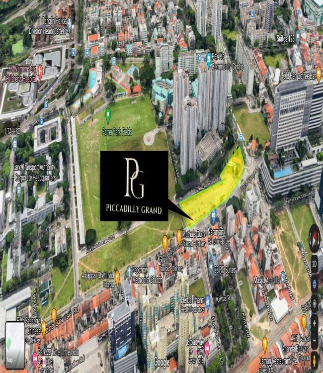 Piccadilly-Grand-Location-Map