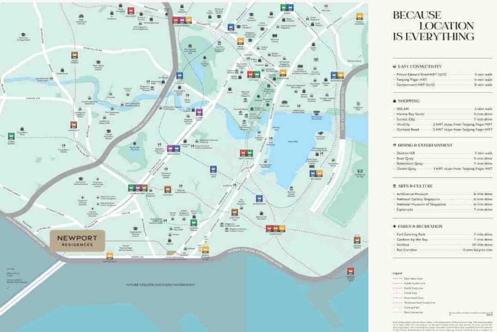 Newport-Residences-Location-Map