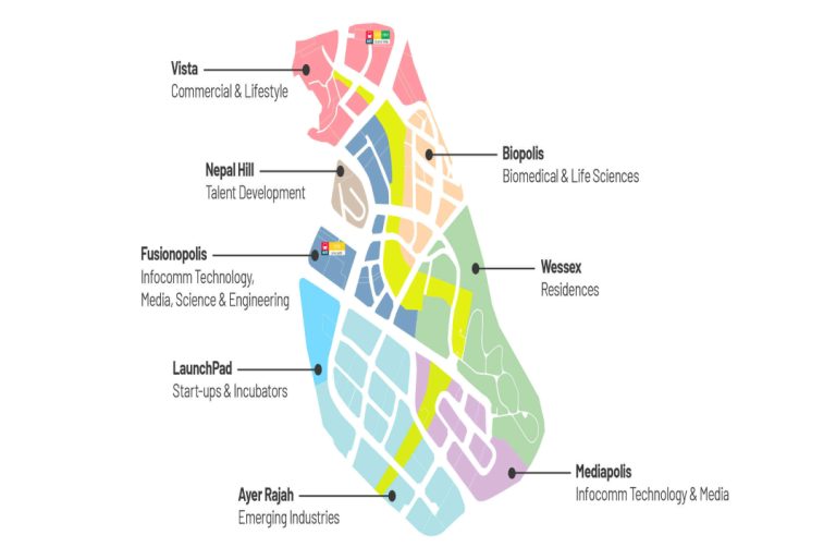One-North-Map