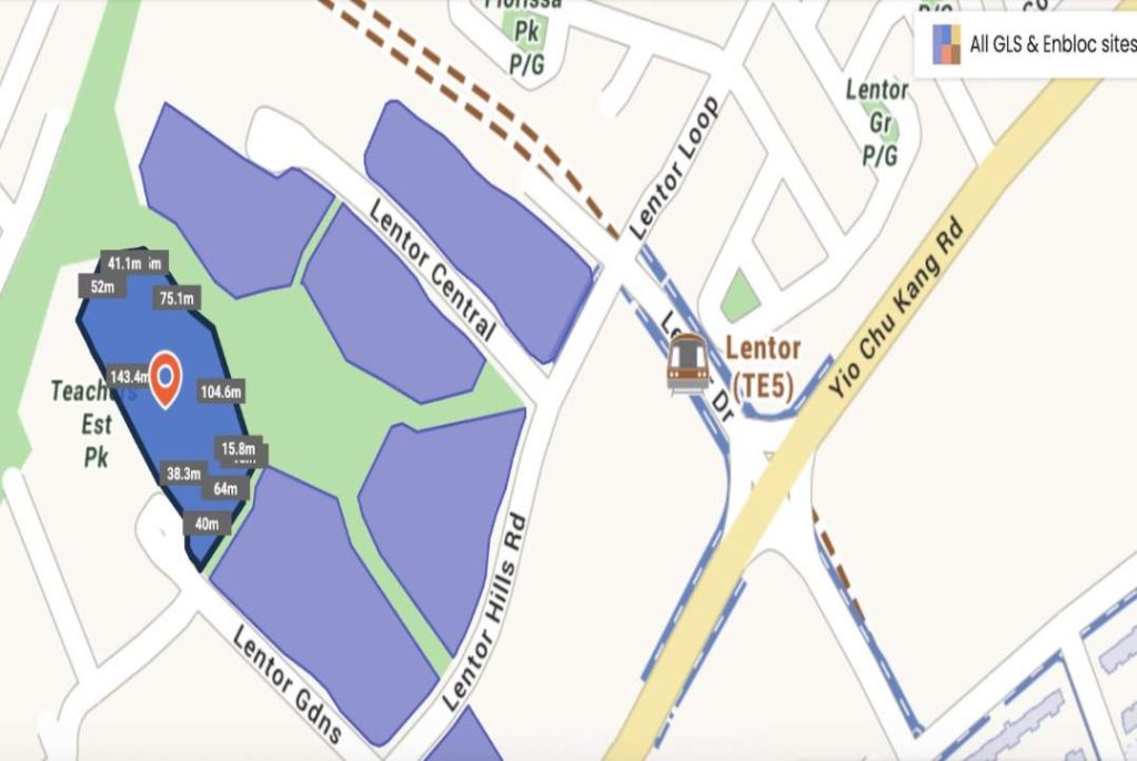 Lentor-Precinct-Site-Plan
