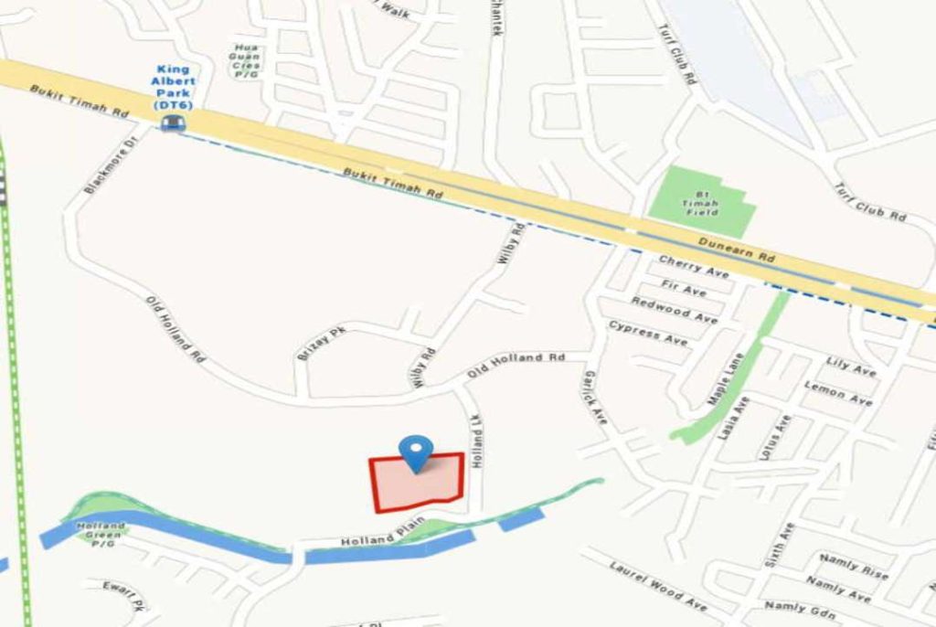 Amberwood-At-Holland-Location-Map