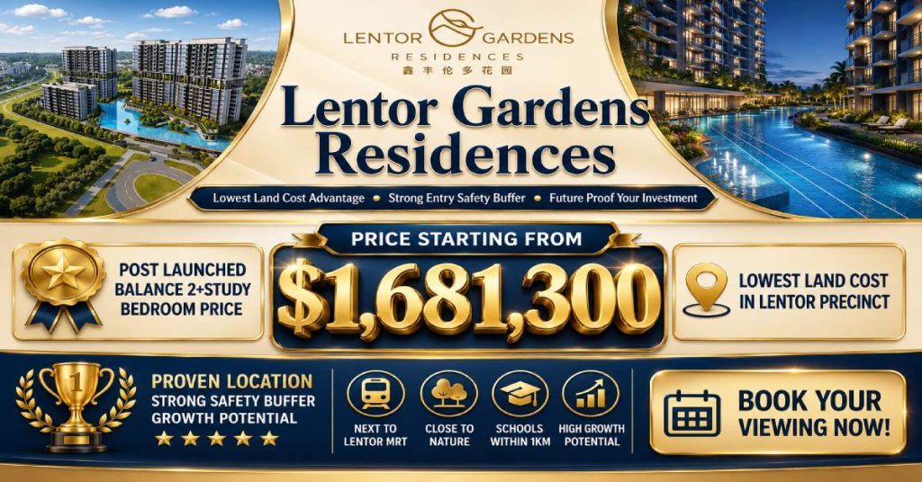 Lentor-Gardens-Residences-2-Study-Bedroom-Price